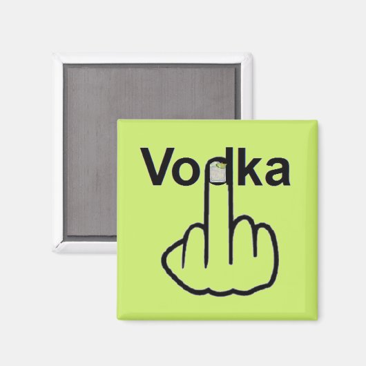 Magnet Vodka Flip (Voorkant / Achterkant)