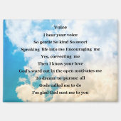 Magnet; 'Voice" Magneet (Voorkant)