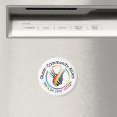 Magnet voor bondgenoten van de Queer Community (Insitu (Vaatwasser))