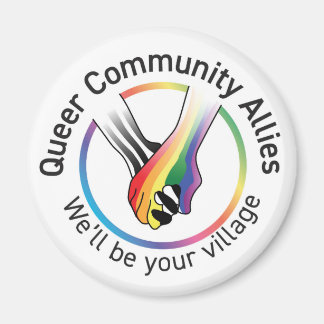 Magnet voor bondgenoten van de Queer Community