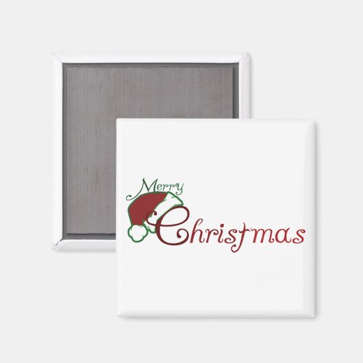 MAGNET VOOR DE **CHRISTMASSEASON** (Voorkant / Achterkant)