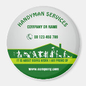 Magnet voor handyman (Voorkant)
