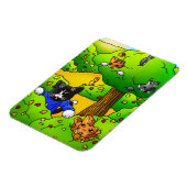 Magnet voor katten verbergen en zoeken magneet (Linkerzijde)