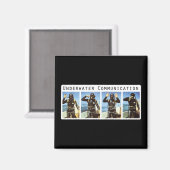 Magnet voor onderwatercommunicatie (Voorkant / Achterkant)