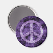 Magnet voor Paarse vredessignalisatie (Voorkant / Achterkant)