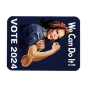 MAGNET - We Can Do It - Kamala 2024 Magneet (Horizontaal)