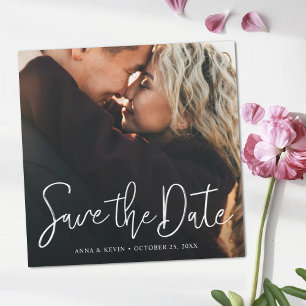 Magnet Wedding sparen de Uitnodiging van de Datum Magnetische Uitnodiging