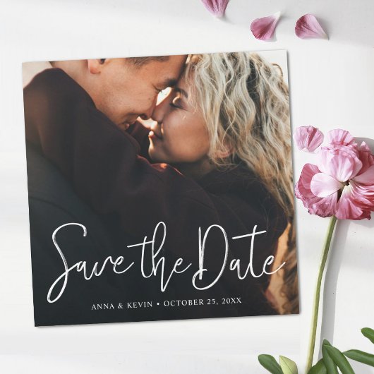 Magnet Wedding sparen de Uitnodiging van de Datum Magnetische Uitnodiging