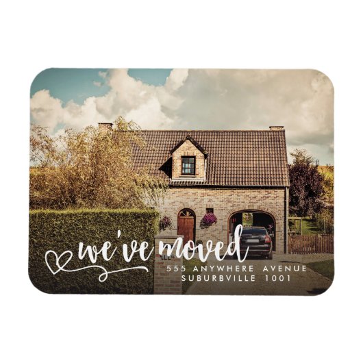 MAGNET wij hebben Verandering van het Bericht van  Magneet (Horizontaal)