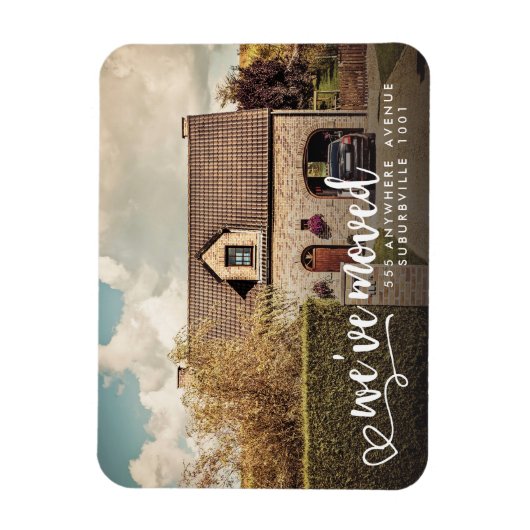 MAGNET wij hebben Verandering van het Bericht van  Magneet (Verticaal)