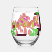 Magnet Wijnglas Zonder Voet (Achterkant)