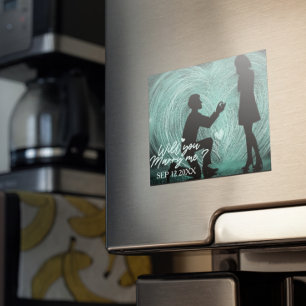 Magnet "WIll you Marry Me" Romantic-voorstel Magneet