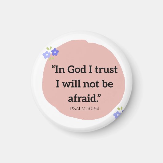 Magnet with Bible Verse (Voorkant)