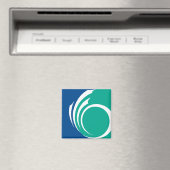 Magnet with Flag of Ottawa, Canada (Insitu (Vaatwasser))