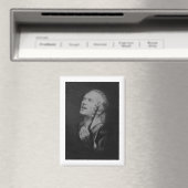 Magnet with my drawing of Sting (Insitu (Vaatwasser))