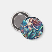 Magnet - Zeemeermin onder het Zee (Voorkant / Achterkant)