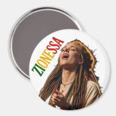 Magnet Zionessa (Voorkant / Achterkant)