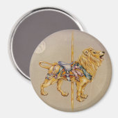 Magneten - Carrousel Lion (Voorkant / Achterkant)