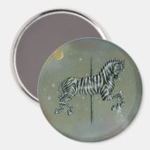 Magneten - Carrousel Zebra (Voorkant / Achterkant)