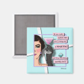 Magneten - Diamanten & Martinis (Voorkant / Achterkant)