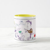 Magneten drijven niet! mok (Midden)