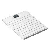 Magneten en wasmachines notitieblok (Schuin)