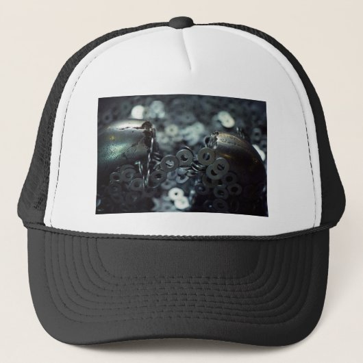 Magneten en wasmachines trucker pet (Voorkant)