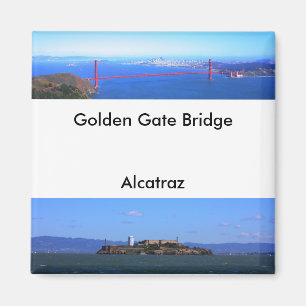 Magneten - Golden Gate Bridge en Alcatraz