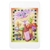 MAGNETEN - Het woord CHESHIRE CAT (Verticaal)