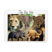 magneten kenya big vijf (Horizontaal)