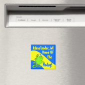 Magneten souvenir Rhinelander Hodags WI wisc (Insitu (Vaatwasser))