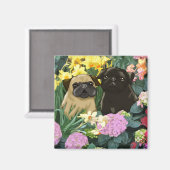 Magneten van edele lentepuggen (Voorkant / Achterkant)