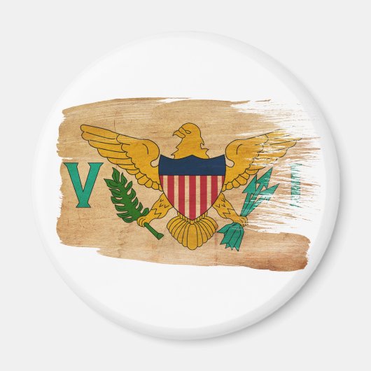 Magneten voor vlag Maagdeneilanden (Voorkant)