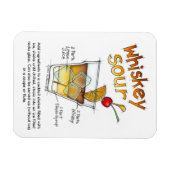 MAGNETEN - WHISKEY SOUR COCKTAILRECEPT & KUNST (Horizontaal)