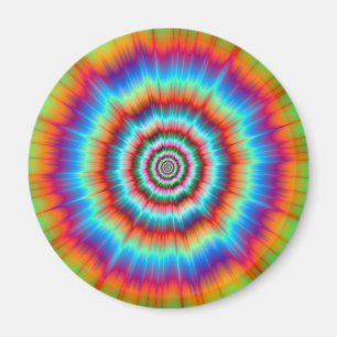 Magnetexplosie in blauw en Oranje Magneet