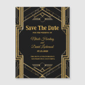 MAGNETIC Art Deco Gatsby Wedding (Voorkant)