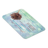 Magnetic Blue Cleaning Services-Visitekaartje Magneet (Rechterzijde)