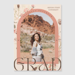 Magnetic Boho Floral Arch Lijst Afstuderen Foto