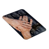 Magnetic Calendar Photo Magnet 2016 Magneet (Rechterzijde)