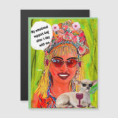 Magnetic card (Voorkant / Achterkant)