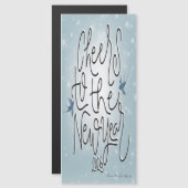 Magnetic Card new years (Voorkant / Achterkant)