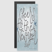 Magnetic Card new years (Voorkant / Achterkant)