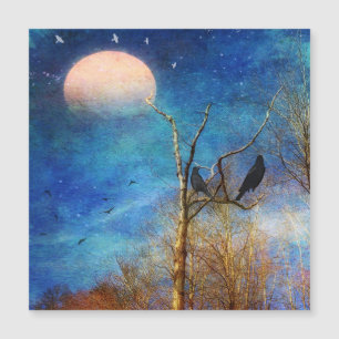 Magnetic Card voor Whimsical Forest Scene