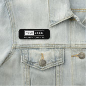 Magnetic Company Logo Employee Naamplaatje (In situ)