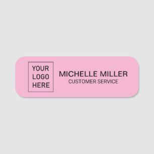 Magnetic Custom Business Logo Medewerker Personeel Naamplaatje