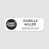 Magnetic Custom Company Logo Employee Naamplaatje (Voorkant)