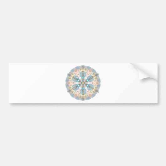 Magnetic Energy Mandala Bumpersticker (Voorkant)