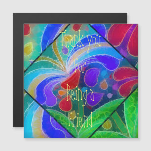 Magnetic Hartelijk dank Magnetische Uitnodiging