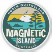 Magnetic Island, Queensland Australië Sticker (Voorkant)