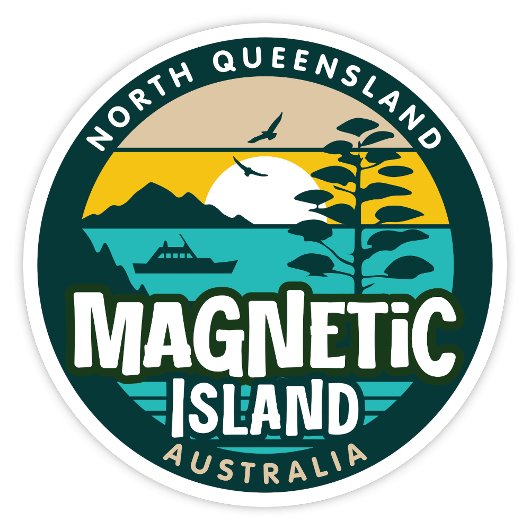 Magnetic Island, Queensland Australië Sticker